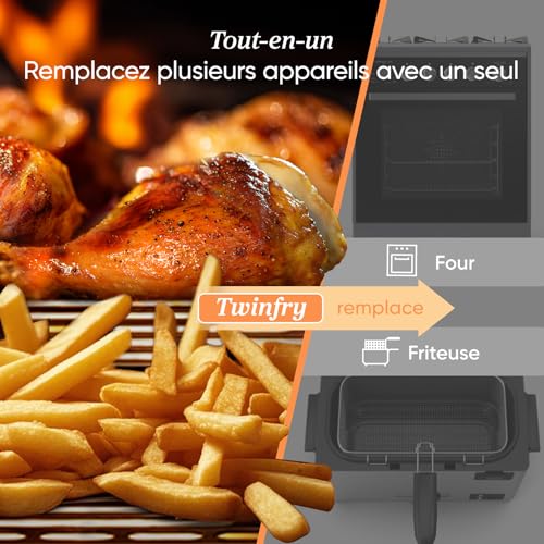 COSORI TwinFry Air Fryer 10L Dual Zone