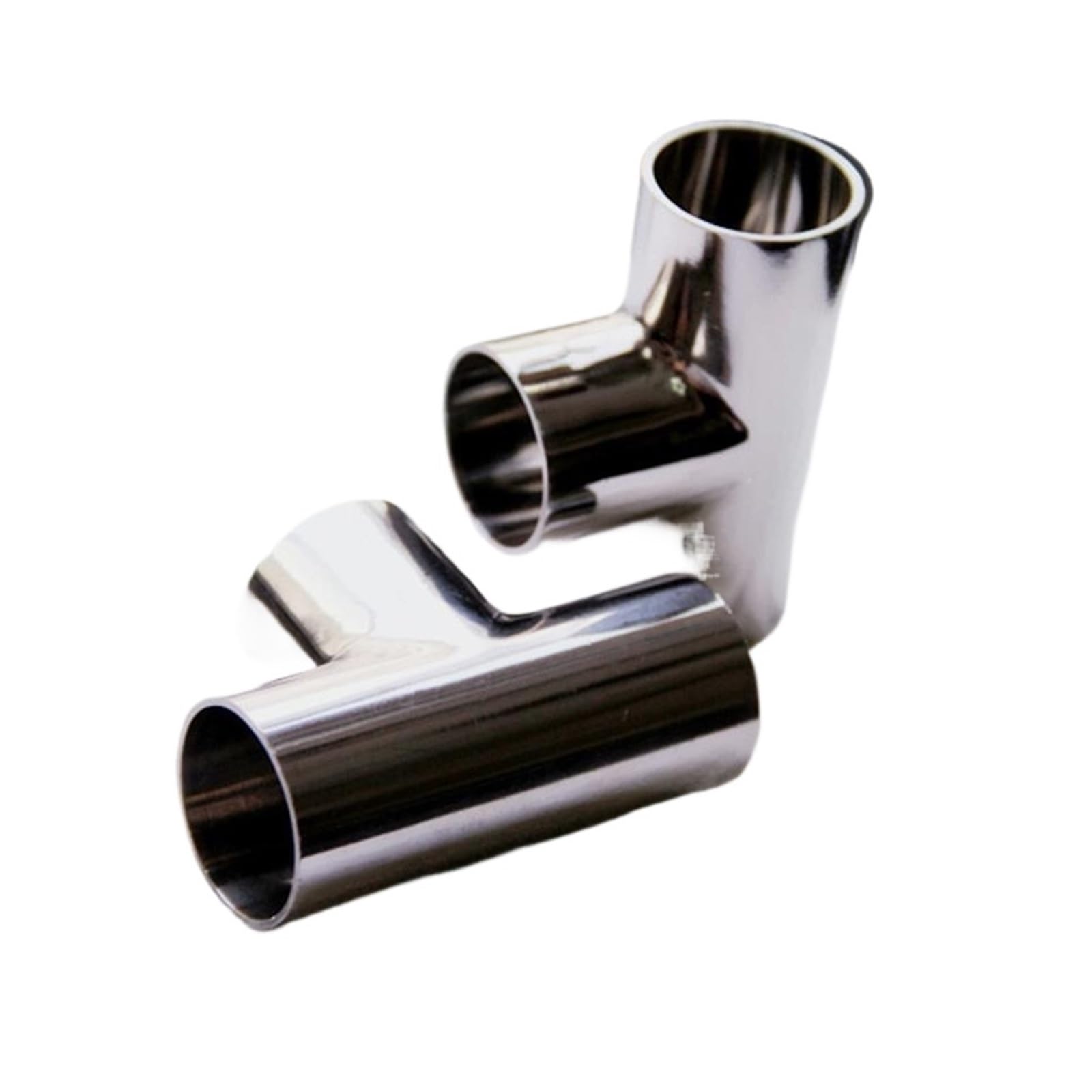 MDBJTCYZN 1pc 76mm 3" Pipe OD Butt Welding Tee 3 Way SUS 316L Stainless Steel Fitting Spliter Beer Wine