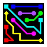 Der Clou: Auch Diagonale Linien sind jetzt erlaubt, um das Flow Puzzle zu lösen