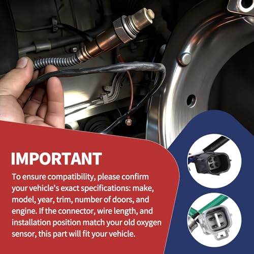 Sensor de Oxígeno para Toyota Camry y Lexus 2 Piezas miniatura 6