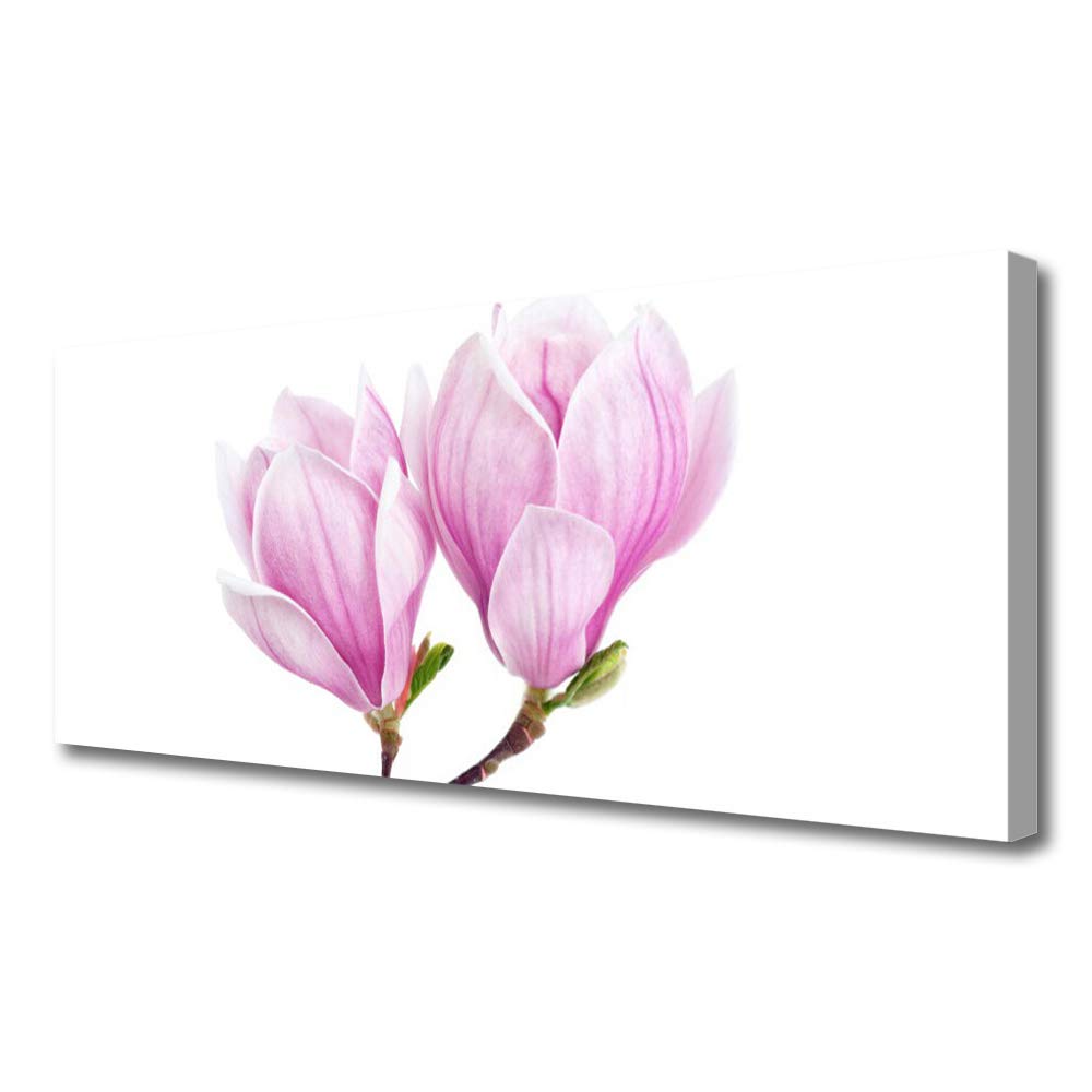 Toile imprimee fleurs Tulup 125x50cm cree une ambiance zen dans votre chambre