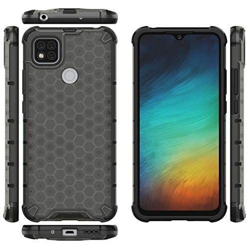 Image of Glasgow Back Case Cover Designed for Poco M2 Reloaded - Black