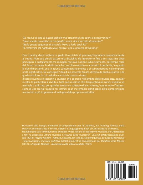 L'orecchio tonale - Teoria e pratica dell'ear training (Italian Edition) - Image 2