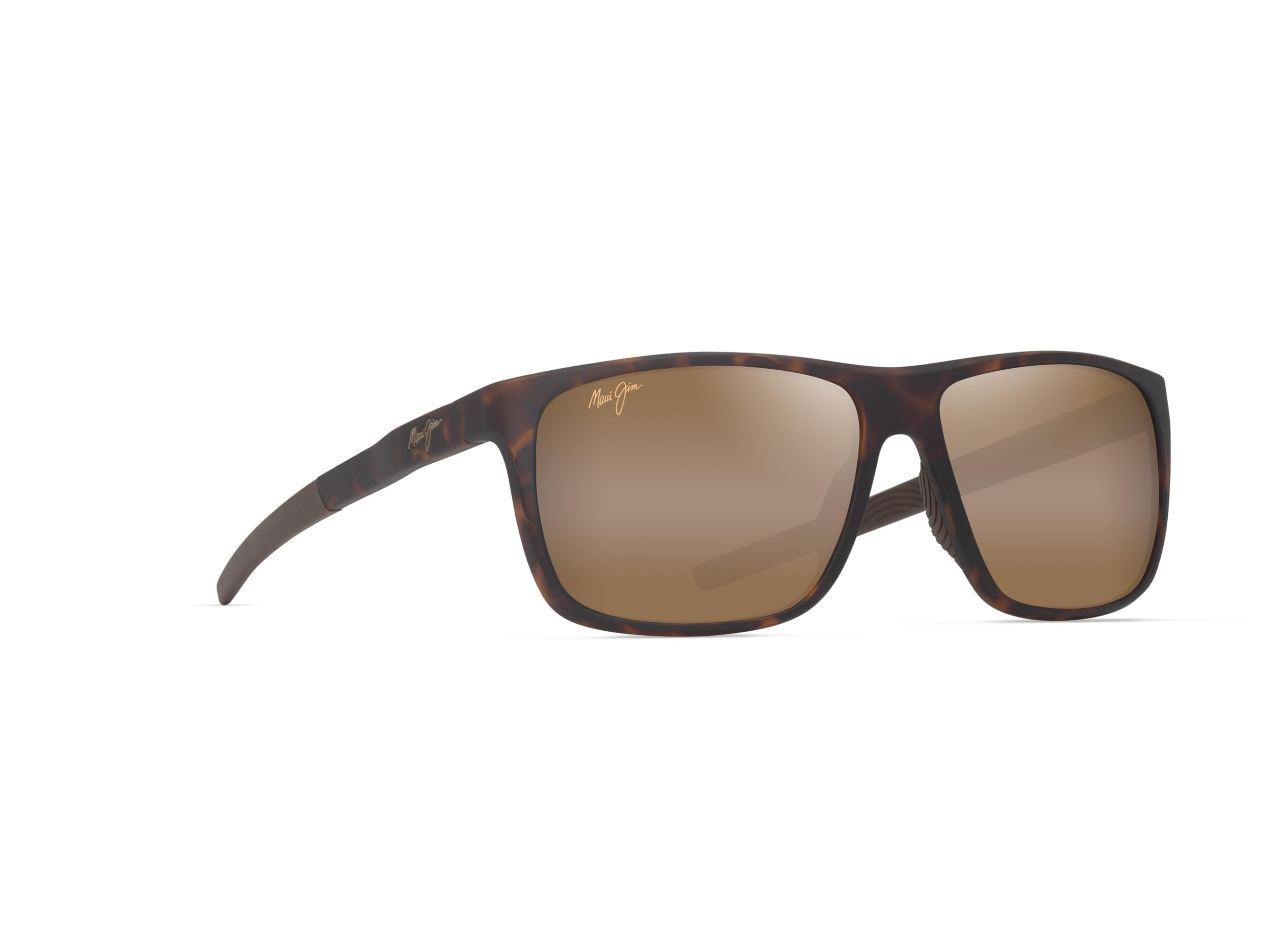 Maui Jim Polaryzacyjne męskie prostokątne okulary przeciwsłoneczne Lehopulu