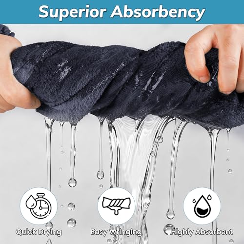 Lureon XXL Badetuch Groß 100x200 cm - Saunahandtuch & Badehandtuch Groß mit 420 g/m² - Saunatuch & Sauna Handtuch als Strandtuch - Stark Saugfähig & Weich für Damen und Herren