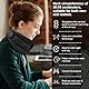 NAVESO Neck Support Vitavix Schnarchen, Halskrause Mensch, Nackenstütze aus Weichem Schwamm, Nackenstütze Gegen Schnarchen, lindert Nackenschmerzen und Wirbelsäulendruck, Schwarz, Universelle