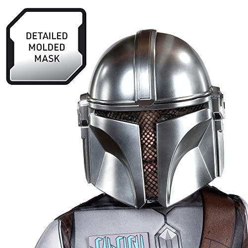 Disfraz oficial infantil Mandalorian Star Wars miniatura 2