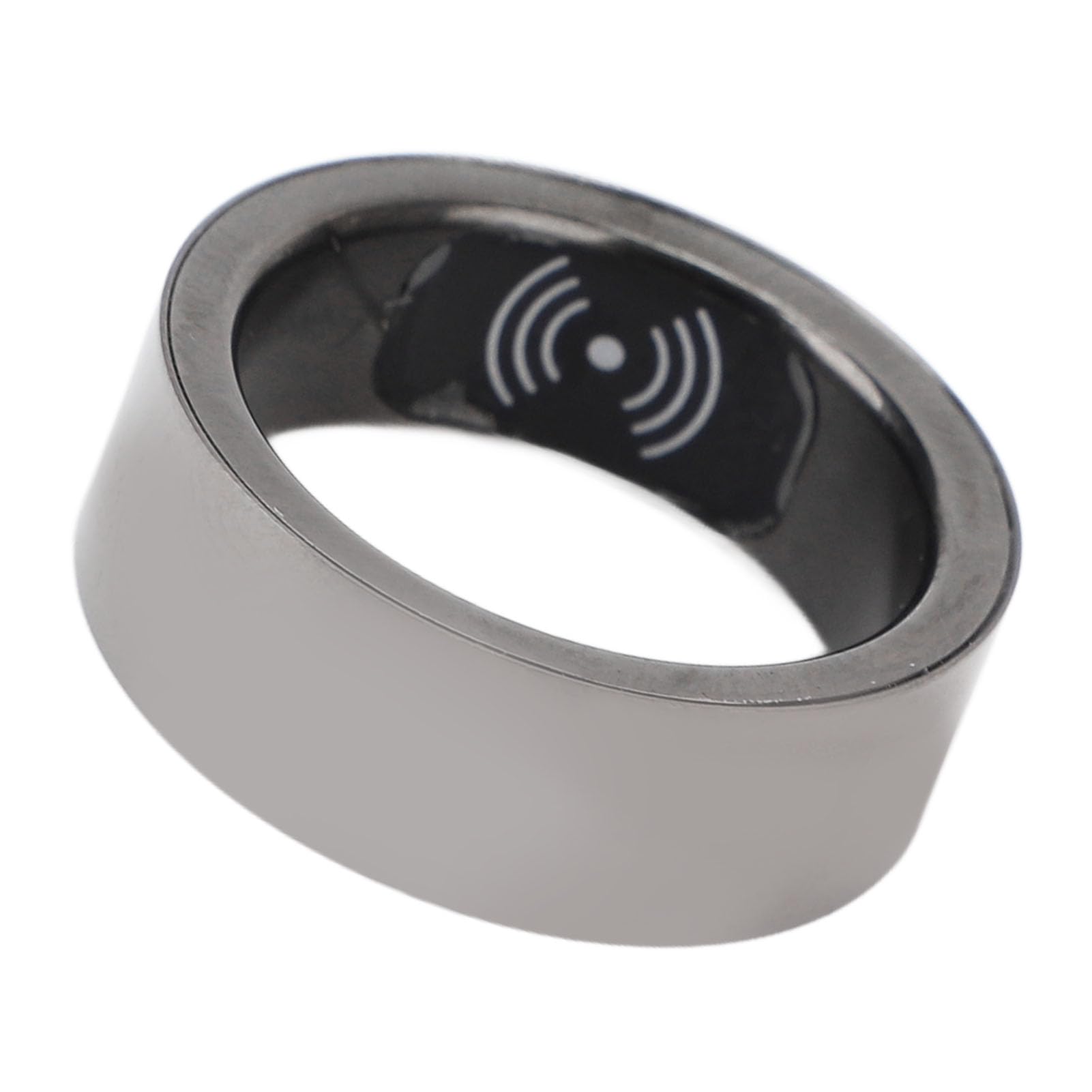 RiToEasysports Smart Rings, Multifunctional Sleep Body Temperature Monitoring Pedometer Fitness Smart Rings (Size 19, 64mm / 2.5in Inner Diameter)