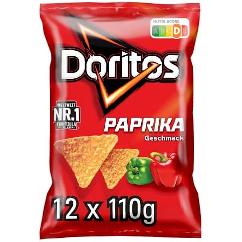 Doritos Paprika -Tortilla Nachos mit Paprika Geschmack Cover