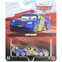 Mattel Disney Cars - Coche de carreras sueco fundido a escala