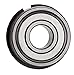 NTN Bearing 6901ZZNR Single Row Deep Groove Radial Ball Bearing with Snap Ring, Normal Clearance, Steel Cage, 12 mm Bore ID, 24 mm OD, 6 mm Width, Double Shielded