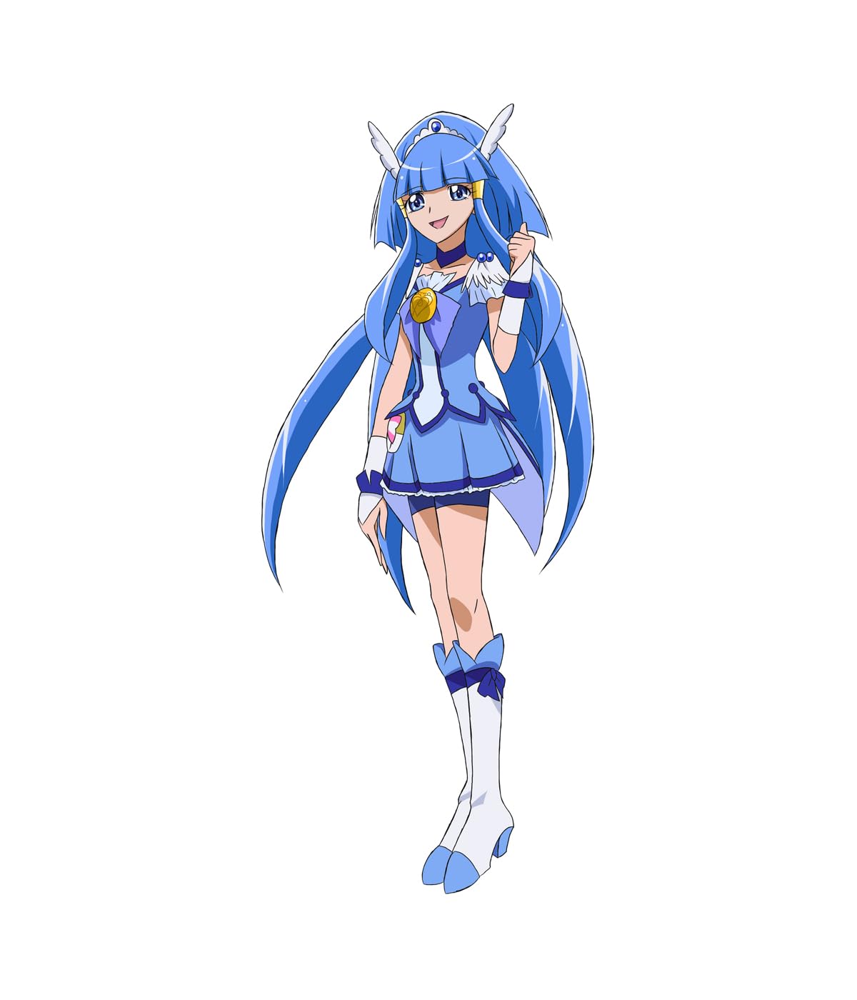 Mudson Smile Precure! Cure Beauty Cosplay Wig cosplay : Adult wigs for men and women