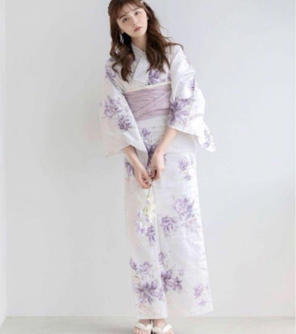 Amazon.co.jp: Dita 浴衣【はんなり月下美人 】5点セット : おもちゃ