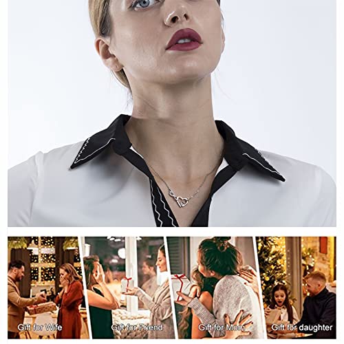 FOTAP To My Junior Bridesmaid Infinity Heart Jewelry - Bridesmaid Proposal & Maid of Honor Gift4