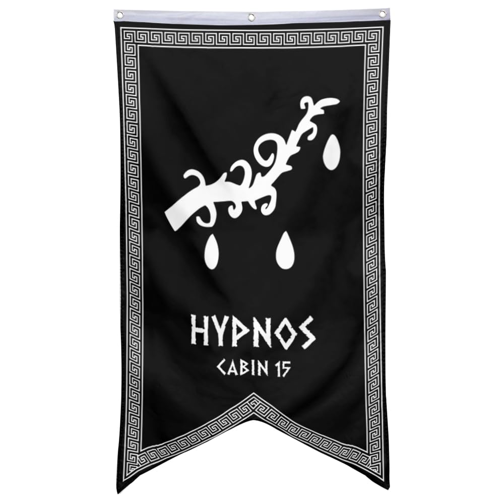 Yanbooch Cabin 15 Hypnos Banner Flag Man Cave Bed Room Home Office Party Decor 30x50 Inch (B)