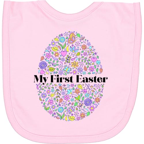 inktastic My First Easter Egg Outfit for Girls Newborn Bib