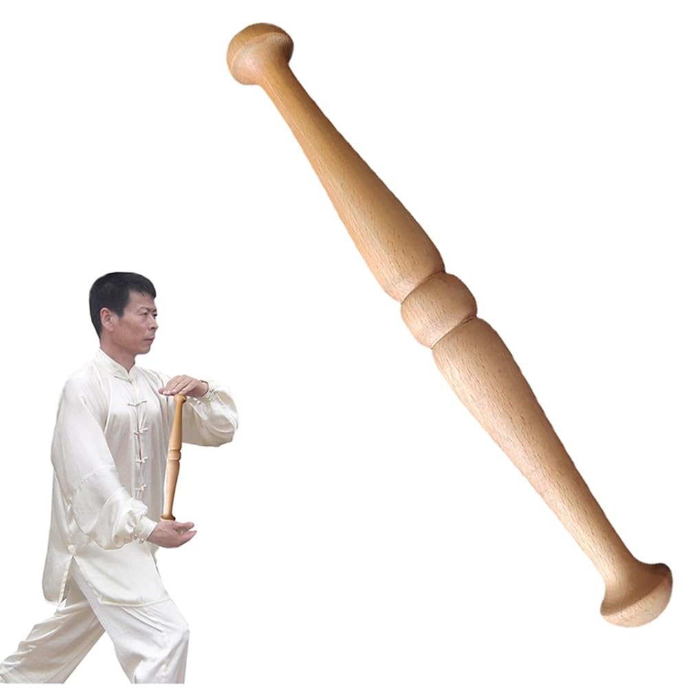 DFrywdgSEY Tai Chi ruler, Wood Tai Chi Ruler Stick Taiji Bang For Class Fitness Rehabilitation