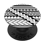 Cute Polynesian Tattoo Hawaiian Tribal Samoan PopSockets Grip and Stand for Phones and Tablets