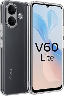 Ehr. Vivo V60 Lite Uyumlu Kamera Korumalı Darbe Önleyici Ultra Slim TPU Şeffaf S