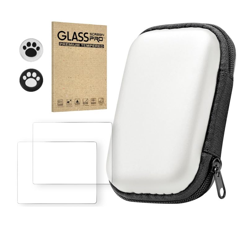 Opiniones y reviews de Juegos de fundas los preferidos por los clientes. 43 BeisDirect - Funda rígida para consola de juegos portátil R36S/R35S/RGB20S, 2 películas protectoras + 2 teclas + bolsa de almacenamiento para consola de juegos R36S/R35S/RGB20S...