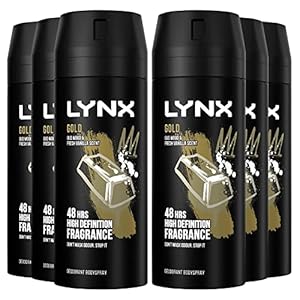 Lynx Gold Bodyspray 6er Pack
