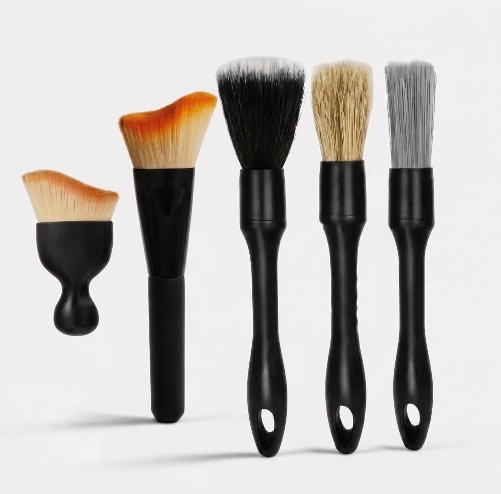 Car Detail Brush Set for Mini Cooper R50, 5 Pcs