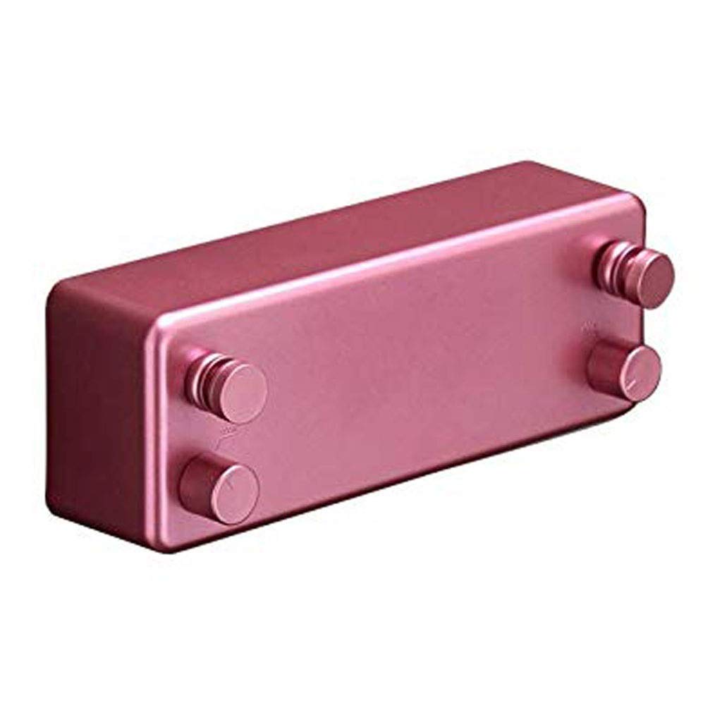 Diese Wäscheleine mit elastischem, tragbarem und verstellbarem Stahlkern ist ideal zum Wäschetrocknen auf Reisen, auf dem Balkon, im Innen- und Außenbereich und platzsparend (Farbe: Rosa, Gr