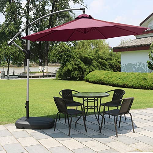 Parasol de jardín grande de aluminio resistente y refugio para playa 4
