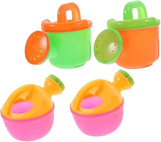 Toyvian 4 pcs small watering cans kids plastic watering cans watering cans toys watering cans for girls