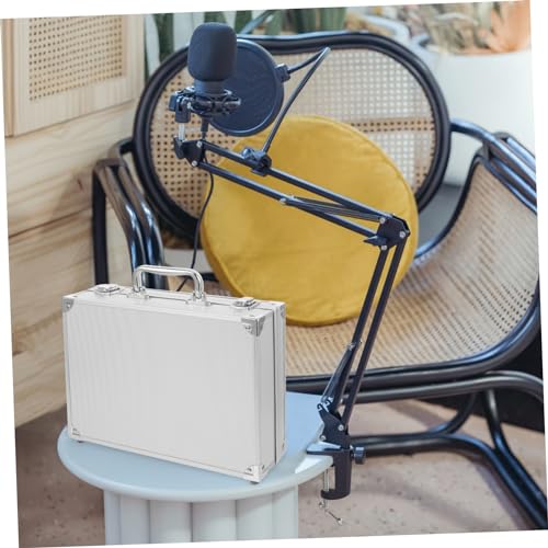 Aluminum Tool Box Small Toolbox for Men Case Organizer Padded Storage Container Aluminum Alloy Hard Case for Instruments2