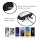 Handgelenktasche Laufarmband Handy Sportarmband Unterarm-Band Armbinde Cycling Unterarm Band für iPhone 15/14/13/12/11 Pro Max mit Schlüssel und Kopfhörerhalter für Reiten,Radfahren,Joggen 6,9