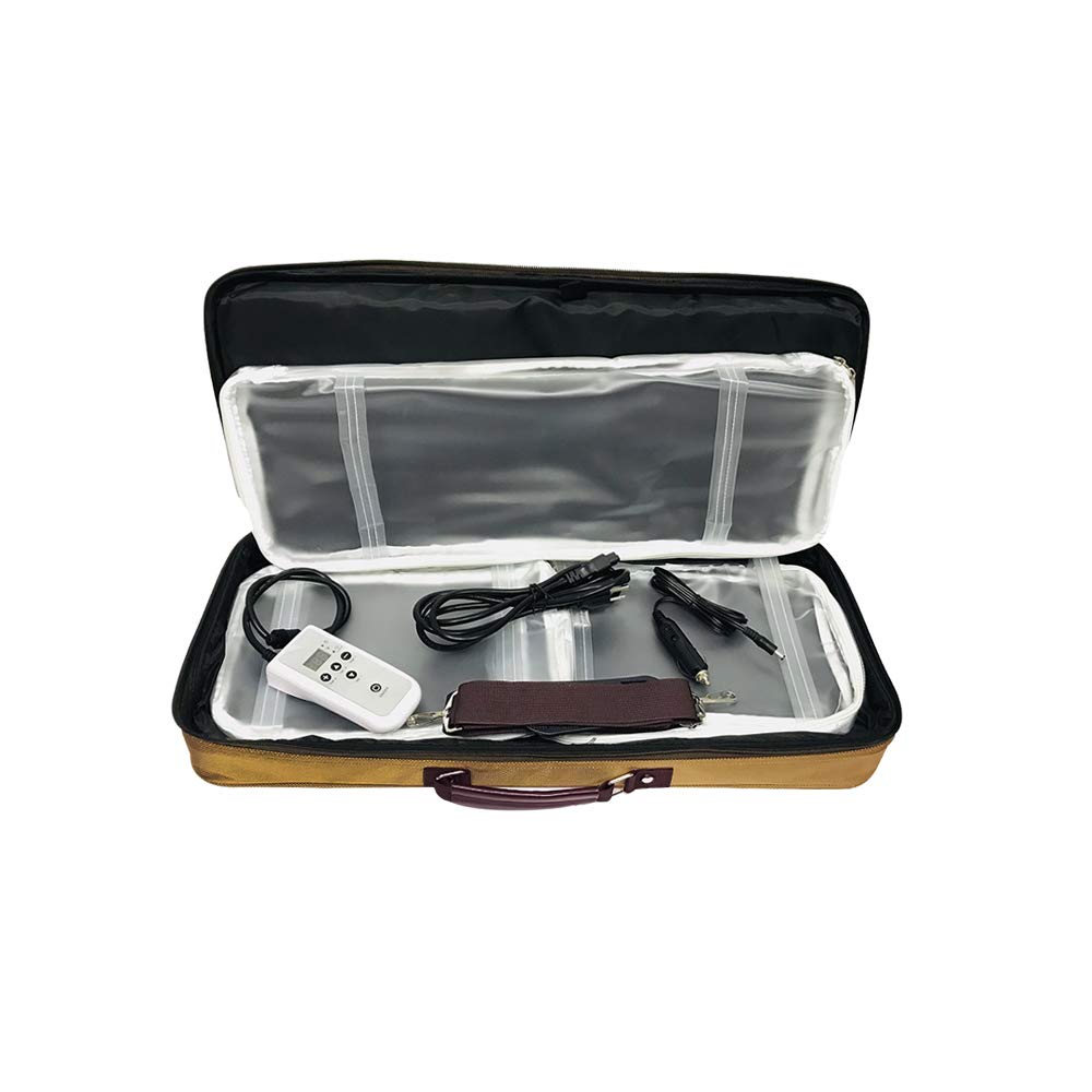 Goodtar Portable Massage Stone Warmer Electric Spa Bamboo Massage Heater Professional Portable Salon Case without Bamboo Sticks and without Stones