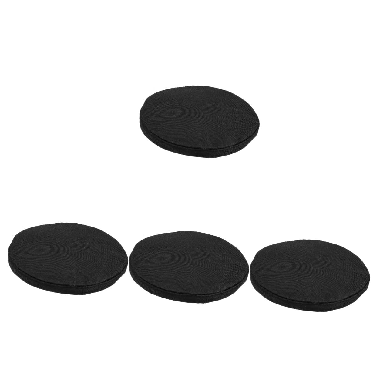 HOMSFOU 4pcs Seat Cushion Small Chair Cushion Collapsable Chair Round Stool Pads Portable Chair up Camping Stools Part Camping Stool Cushion Portable Seat Anti-Collision Wall Travel Fold