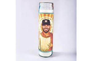 Celebrate St. Patrick's Day with the Saint Jose Baseball Saint Jose Baseball Celebrity Prayer Candle!
