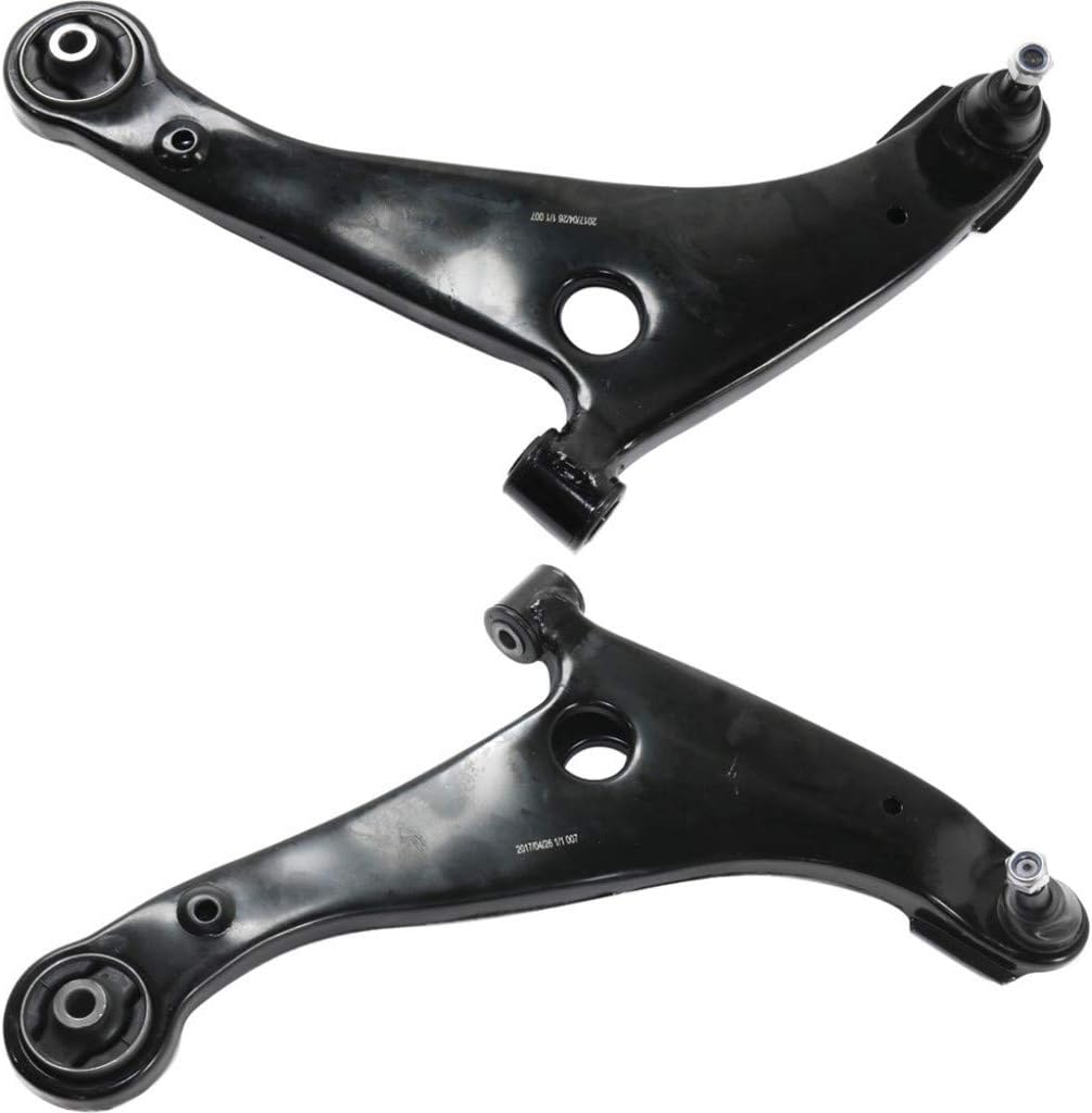 For Mitsubishi Eclipse Control Arm 2006-2012 Passenger Side | Front | Lower | w/Ball Joint & Bushing | Stamped | MN186656 | MN161706