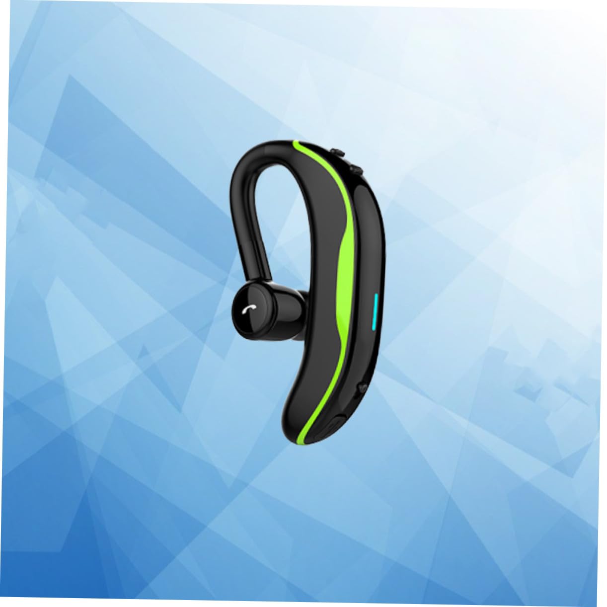 KOMBIUDA Auricolari Wireless Impermeabili Gancio Sportivi, Cuffia Singola Leggera 12g, Compatibili Smartphone per Attività All'aperto e Uso Quotidiano Grigio