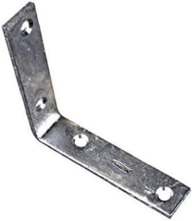 NATIONAL MFG/SPECTRUM BRANDS HHI N220-202 4-Inch x 7/8-Inch Galvanized Corner Brace