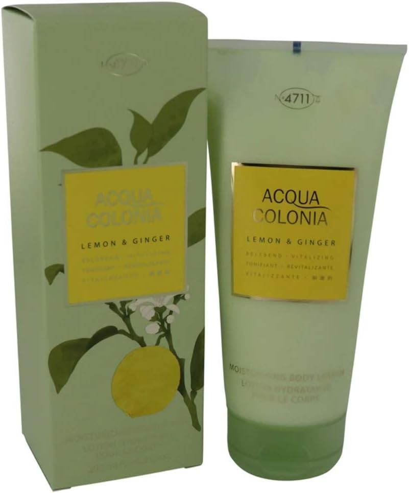 4711 ACQUA COLONIA Lemon & Ginger by Maurer & Wirtz Body Lotion 6.8 oz / 200 ml (Women)