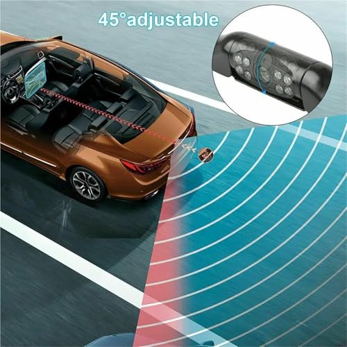 Caméra de recul voiture avec vision nocturne avancée et objectif 170 - 4