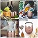 AGOESH Insulated Wine Tumbler with Leakproof Lid and Straw, Stainless Steel Stemless Wine Glass Tumbler Gift for Women, Men, Friends, 12 oz Double Wall Vacuum Travel Tumbler for Wine Coffee Cocktail