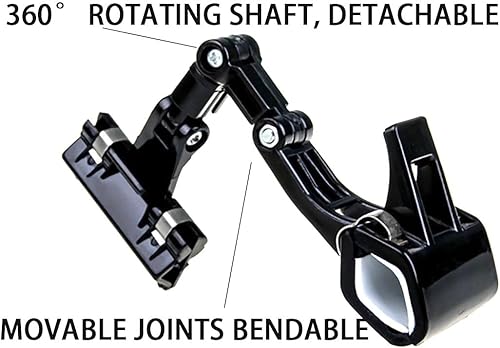 Miniatura 5 de 3 clips para letreros con clip, soporte de papel para mesa, soporte de papel con clip para soporte de papel, monitor de computadora, práctico
