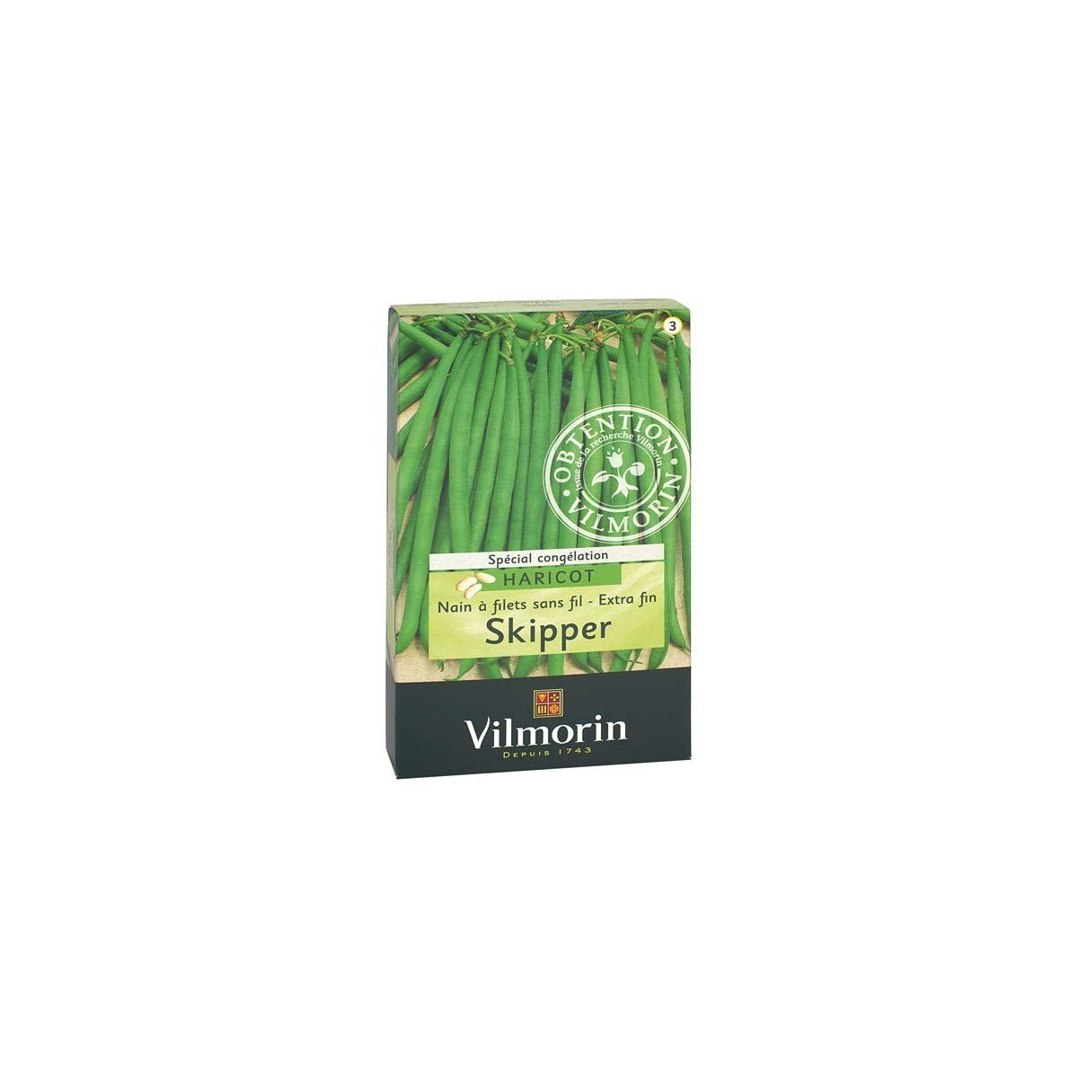 Graines Haricot Skipper Vilmorin - Pour Congélation Et Conserve - Lot De Semences
