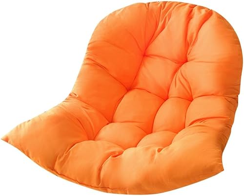 Miniatura 5 de Cojín de repuesto para silla de huevo colgante, cojín para silla de columpio de hamaca, cojín de silla colgante de interior, cojín de asiento de