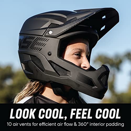 Mongoose MG80354SM Title Full Face Bike Helmet thumb #3