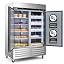 2 Doors (Stainless Steel Freezer)