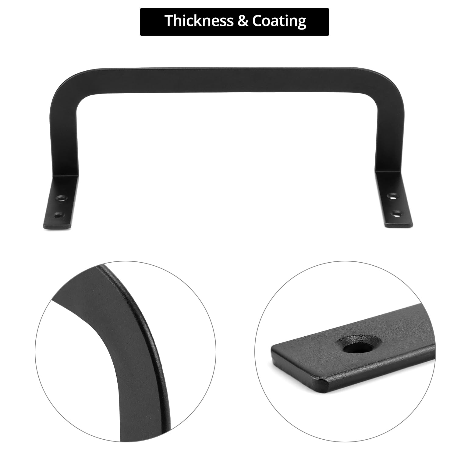 QWORK® 4 Pièces Supports de Matelas, Arret Matelas Antidérapants, Stabilisateurs de Matelas, pour Panneaux de Lit Pleins, Cadres de Lit en Bois