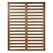 HUBERTÂ® Expressly Hubert Horizontal Slotted Natural Oak Wood Riser - 24