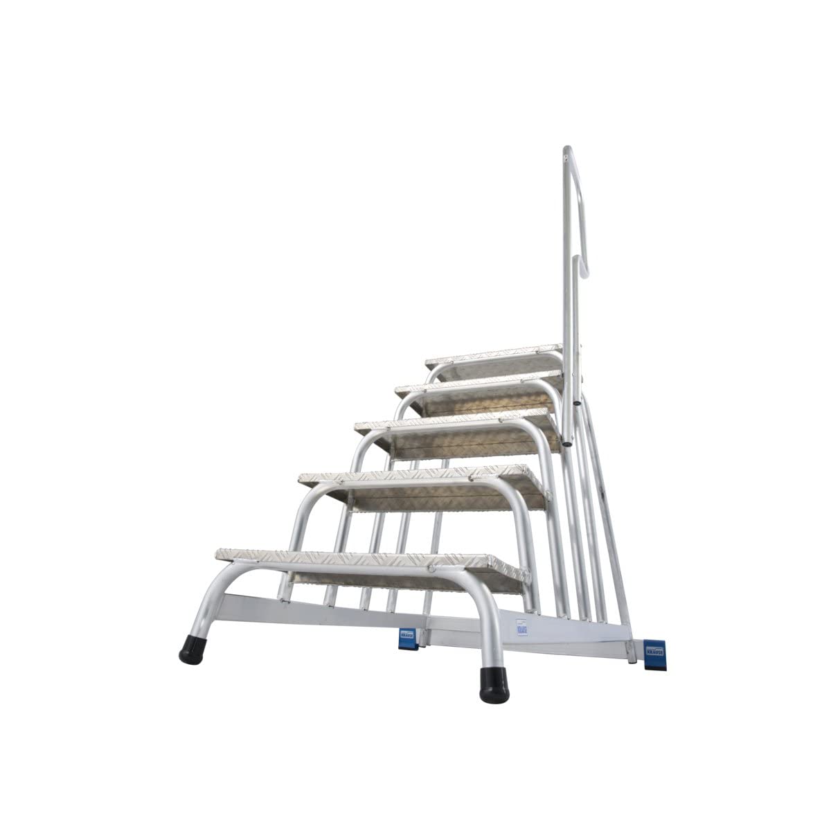 KRAUSE lfc102 durchgefürt, Trittleiter, 5 Stufen, 1 m Höhe
