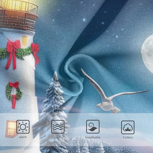 Toddler Underwear Floral 2t Cotton Cute Panties Girl Fancy Briefs Undies Kids Coastal Winter Scene Glowing Lighthouse3