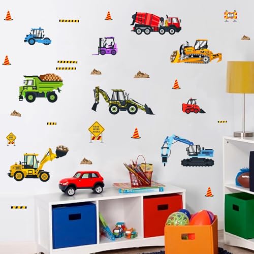 Vinilos Decorativos Vehículos para Pared Cartoon 35.4 x 15.7 in miniatura 4